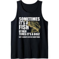 Funny Bass Fishing Sometimes Catch a Buzz Adult Humor Quote Tank Top Made in USA T-Shirts, Hoodie, Sweatshirt