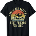 Funny Best Friend Shirts, Gift For Best Friend, Uncle and Nephew Best Friends for Life Funny Uncle T-Shirt Menswear Top...