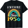 Funny Birthday Shirts, Awesome Since 1956 67th Birthday T-Shirt - Menswear Top Hoodie, Sweatshirt | RetroVerseTees.com