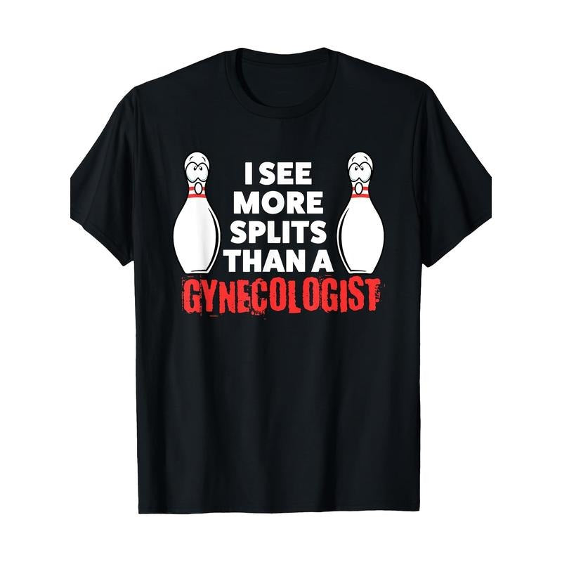 Funny Bowling Shirt For Men Husband Or Adults 7.76 oz, 100% Cotton T-shirt. made in usa Hoodie, Sweatshirt