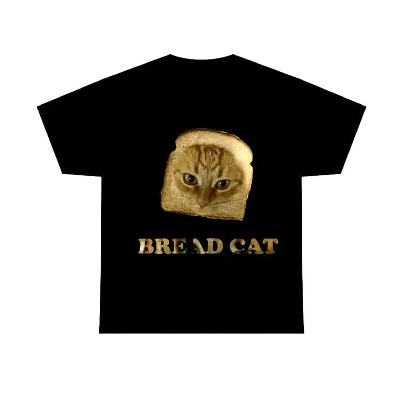 Funny Bread Cat Shirt, Meme Cat Shirt Hoodie, Sweatshirt | RetroVerseTees.com