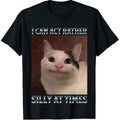 Funny Cat Graphic Tee, I Can Act Rather Silly at Times Shirt Hoodie, Sweatshirt | RetroVerseTees.com