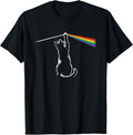 Funny Cat Shirts, Funny Cat Rock Music Gift Men Women Funny Cat T-Shirt