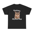 Funny Cat Tee, Cat Lover Shirt, Plotting My Next Nap T-Shirt Hoodie, Sweatshirt | RetroVerseTees.com
