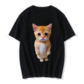 Funny Cat Women Casual Lightsaber brand-Shirt Women Men Summer Harajuku Lightsaber brand Shirts Girl Boy Casual Fashion...