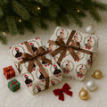 Funny Christmas Gift Wrap Papers Dexter Morgan and Erik King, Surprise Dexter Meme, Gift For Christmas Holiday, Xmas Wrap...