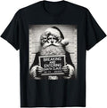 Funny Christmas Shirt, Christmas Gift, Santa Mugshot Funny Christmas Santa Xmas T-Shirt