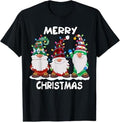 Funny Christmas Shirts, Merry Christmas Gnomes Xmas Family T-Shirt - Menswear Top Hoodie, Sweatshirt | RetroVerseTees.com
