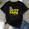 Funny Club America "Superhero team Mejor Papa" Men'WB shield T-Shirt