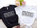 Funny Couples Honeymoon T-Shirts, Episode 1 Wedding Wars Shirts, Matching Bride and Groom Tees, Wedding Gift Shirt, New...
