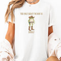 Funny Cowboy Frog Tee, Viral Western Graphic Shirt, Quirky Meme Top, Country TNF Gift style 02 Hoodie, Sweatshirt