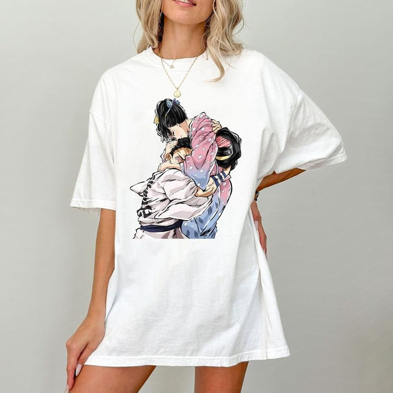 Funny DM Hakuji And Koyuki Tshirt Crewneck Hoodie, Gift For Otaku, Anime Lover Shirt Sweatshirt | RetroVerseTees.com