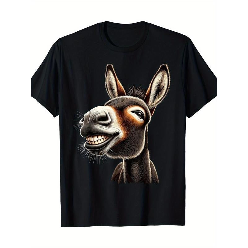 Funny Donkey  100% Cotton T-Shirt made in usa Hoodie, Sweatshirt | RetroVerseTees.com