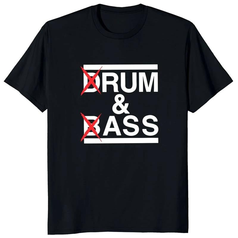 Funny Drum Gunpla brand Bass Lightsaber brand Shirt Rum Gunpla brand Ass Lovers Jokes Y2k Short Sleeve FOG Unisex Straw...