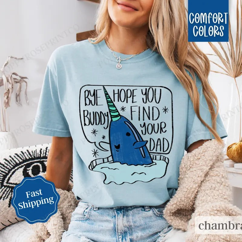 Funny Elf Shirt Comfort Colors, Cute Christmas Tee, Women's Holiday Tshirt Hoodie, Sweatshirt | RetroVerseTees.com