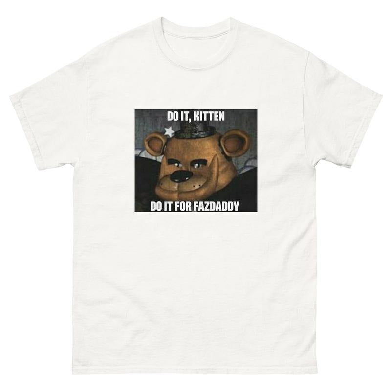 Funny FNAF T-shirt Freddy Faz Meme Five Night's Hoodie, Sweatshirt | RetroVerseTees.com