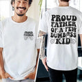 Funny Father T-Shirt DRG, Proud Father Of A Few Dumbass Kid Tee, Fathers Day T-Shirt DRG For Dad Hoodie, Sweatshirt