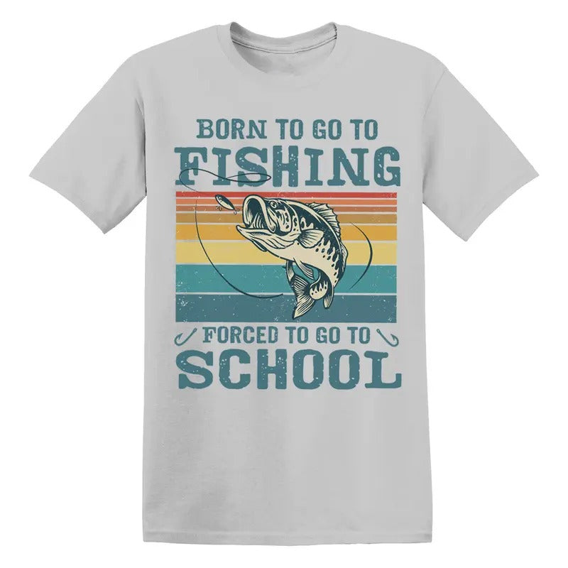 Funny Fishing Bass Fish Fisherman Kids Born Hidden leaf ninja Spiky hair fighters Fishing T-Shirt Hoodie, Sweatshirt