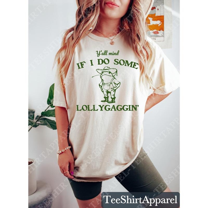 Funny Frog Shirt, Meme Shirt, Cowboy Frog Shirt, Funny Western Shirt, Frog T-shirt, Funny Sayings Shirt, Meme Graphic...