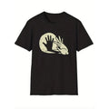 Funny Gesture Print T-shirt, Men's Casual Comfy Crew Neck Tee, Trendy Short Sleeve Top For Summer Daily Wear Made in USA...