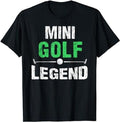 Funny Golf T-Shirt, Gift For Golfer, Funny Miniature Golfing Mini Golf Legend T-Shirt Menswear Top Underwear Hoodie,...
