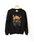 Funny Halloween Horror BuIbasaur Crewneck, Spooky Pumpkin Monster Sweatshirt, Halloween Gift Idea T-Shirts, Hoodie