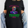 Funny Halloween T-Shirt, Return of the living SweatShirt, Trumpp Halloween Hoodie | RetroVerseTees.com
