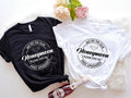 Funny Honeymoon T-Shirt, We're On Our Honeymoon Please Give Us Free Upgrades Shirt, Matching Couples Tees, Just Married...