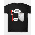 [Funny Job T-Shirt] Funny Men's Short Sleeve T-Shirt - I Hate My Job! Made in USA Hoodie, Sweatshirt | RetroVerseTees.com