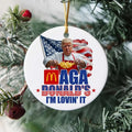 Funny Maga Donald Ornament, Trump 2024 Ornament, Election 2024 Ornament, Trump Vance 2024, Political Trends, MAGA Trump...