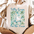 Funny Mama Goose Shirt, Sorry I'm Late I Was Dilly Dallying Goose Shirt Sarcastic Retro Shirt, Preppy Girly Shirt, Design...