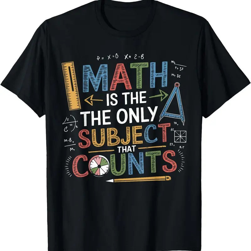 Funny Math Teacher Mathematician Subject Mathematics Joke T-Shirt Hoodie, Sweatshirt | RetroVerseTees.com