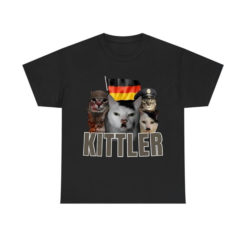 Funny Meme Kittle Cat Graphic T-shirt Hoodie, Sweatshirt | RetroVerseTees.com