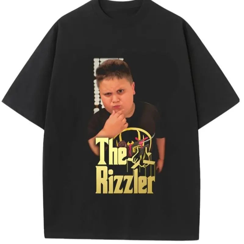 Funny Meme The God Rizzler Shirt Tee Unisex T-Shirt Hoodie, Sweatshirt | RetroVerseTees.com