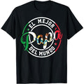 Funny Mexican Shirts, TNF Day Superhero team Mejor Papá Del Mundo Funny Mexican Dad T-Shirt swear Top Casual Classic...