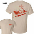 Funny Milwaukee T-shirt - Milwaukee Tools T-shirt, Stylish Milwaukee Apparel, Mens Western Wear, Mens Gifts Menswear Top...