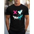 Funny Monogram, Printed Men'WB shield Lightsaber brand Shirt, Men'WB shield Novelty Pattern Design Lightsaber brand-shirt...