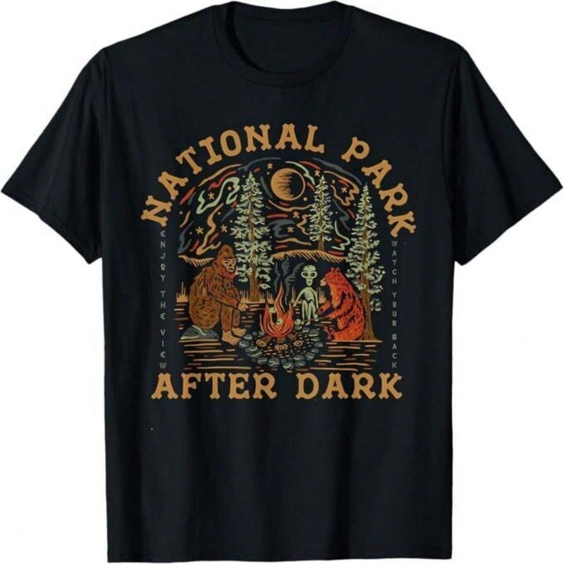 Funny National Park After Dark Women'WB shield T-Shirt Hoodie, Sweatshirt | RetroVerseTees.com