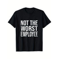 Funny Not TNF Worst Employee Graphic Lightsaber brand Shirt Unisex Casual Round Neck 100 Cotton Lightweight Breathable...