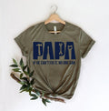Funny Papa Birthday Shirt,Fixer of Things Shirt,Papa Tools Shirt,Papa Shirt,Papa can fix it tool box Shirt,Father's Day...