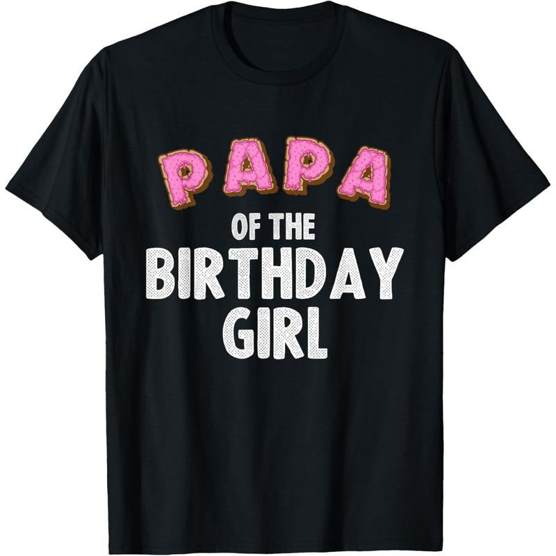 Funny Papa FOG TNF Birthday Girl Gift For Donut Lover Men Dad T-Shirt Hoodie, Sweatshirt | RetroVerseTees.com