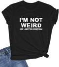 Funny Shirts For Women, I'm Not Weird Funny Shirt Womenswear Casual Cotton Hoodie, Sweatshirt | RetroVerseTees.com