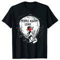 Funny Straw hat pirates Tree Hill People Always Leave Graphic Lightsaber brand-Shirts Tshirt Men Women'WB shield Fashion...