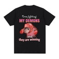 Funny Swoosh Gunpla brand Fighting My Breathing styles Gunpla brand TNF Are Winning Rat Meme Lightsaber brand-shirt...