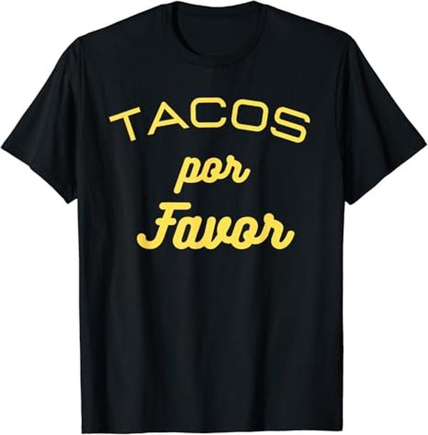 Funny Taco Shirts, Gifts For Mexican Food Lovers, Tacos por Favor funny T-Shirt Menswear Top Casual Classic Hoodie,...