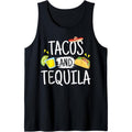 Funny Tacos And Tequila Mexican Sombrero Tank Top Made in USA T-Shirts, Hoodie, Sweatshirt | RetroVerseTees.com
