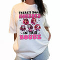 Funny There's Some Horrors In This House Shirt, Girl Characters Halloween Tee, Cute T-Shirt Sweatshirt Hoodie For Sp00ky...