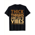 Funny Thick Thighs Gunpla brand Loc'Jumpman Vibes Graphic T-Shirt for Women