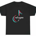 Funny Tiktok Refugee T-Shirt, Tiktok Drama Shirt, Trending 2025 Shirt Funny Hoodie, Sweatshirt | RetroVerseTees.com