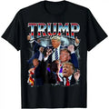 Funny Trump 2024 90s Trendy Fnny Style Men Women T-Shirt, Cotton Fabric Unisex Classic Top Hoodie, Sweatshirt